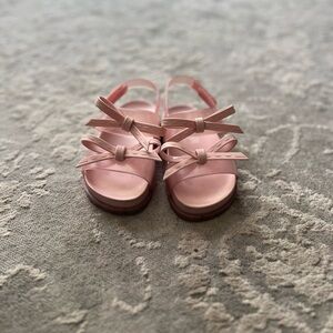 ❤️Mini Melissa Double Bow Velcro Sandals